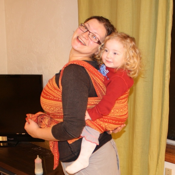 Zara Curry size 6 woven baby wrap - Picture 2 of 2